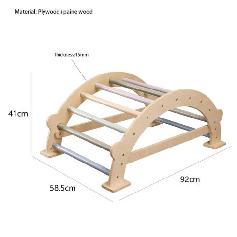 PIKLER fa MÁSZÓHÍD  Montessori  92*43cm NATUR