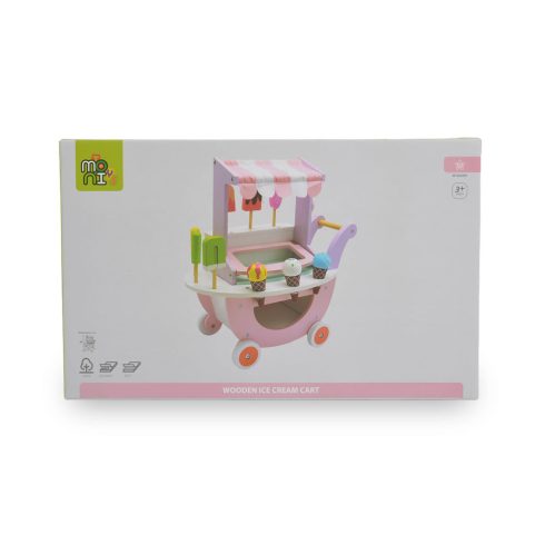 MONI fajáték fagyis/jégkrémes kocsi PINK