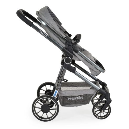 GISELLE 2in1 babakocsi, mózessé alakítható SZÜRKE