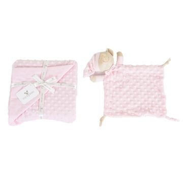BENNIE takaró szundikendővel 75x100cm PINK