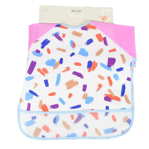 HOLDY hosszú ujjú előke zsebbel PINK