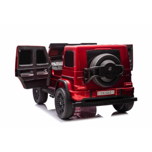 BO Mercedes-Benz G63 4x4 2személyes elektromos autó PIROS