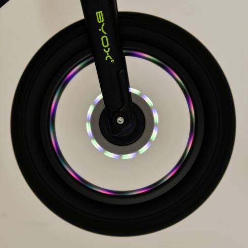 NIMBUS futóbicikli 12es fújható, világító kerekekkel PINK