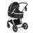 ALINA 2IN1 babakocsi+hordozó SZETT FEKETE