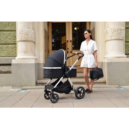 ALINA 2IN1 babakocsi+hordozó SZETT FEKETE