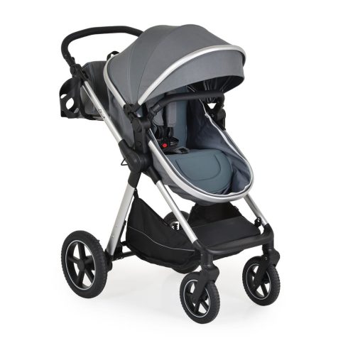 ALINA 2IN1 babakocsi SZETT átalakítható babakocsi+autós hordozó TITANIUM SZÜRKE