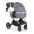 ALINA 2IN1 babakocsi SZETT átalakítható babakocsi+autós hordozó TITANIUM SZÜRKE