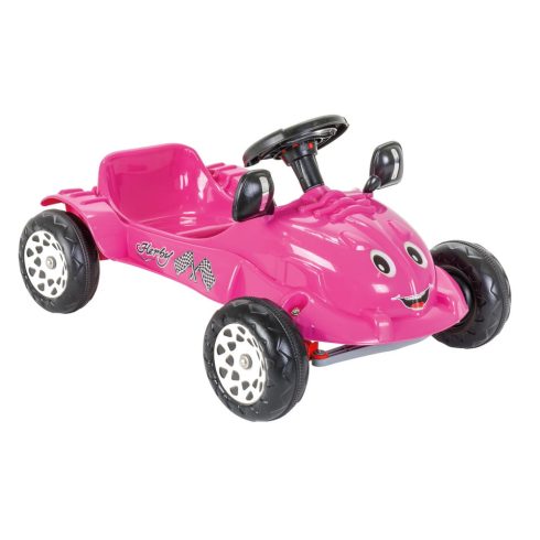 Pilsan Herby ÚJ pedálos autó, gokart METÁL PINK