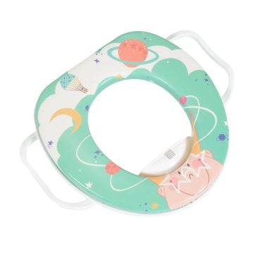 WIGGLE wc szűkítő kapaszkodóval mintás ZÖLD