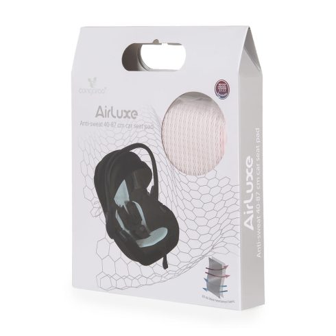 AIRLUXE autós hordozó párna, izzadásgátlós 40-87cm PINK