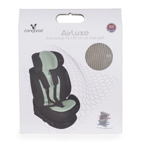 AIRLUXE autósülés párna izzadásgátlós 76-150cm SZÜRKE