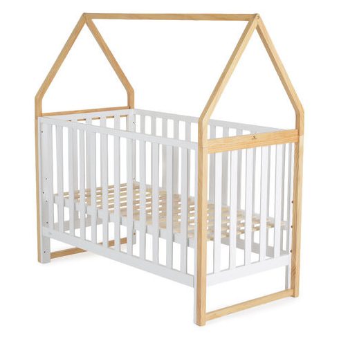 ASTRA fa babaágy házikó alakú, 3 magasságban állítható 60x120cm