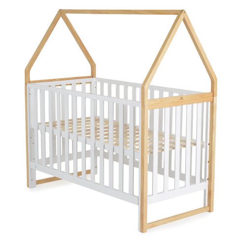 ASTRA fa babaágy házikó alakú, 3 magasságban állítható 60x120cm