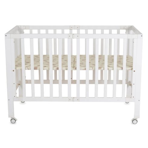 NOVA fa babaágy összecsukható FEHÉR