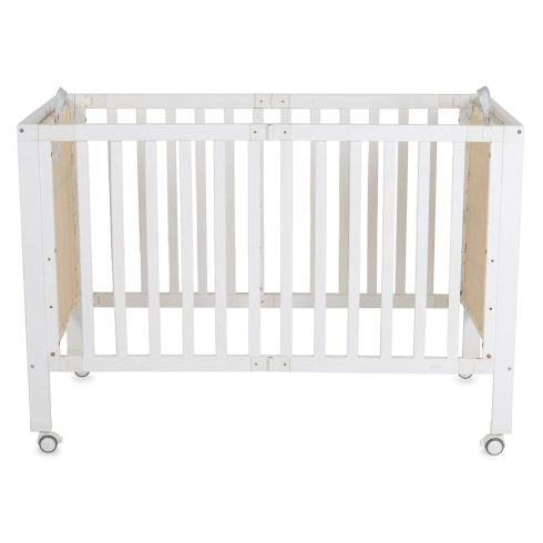 NOVA fa babaágy összecsukható FEHÉR