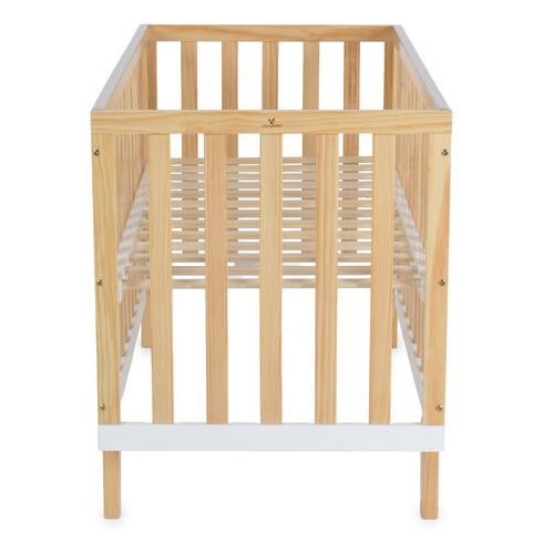 WHISPER fa babaágy 3 magasságban állítható 60x120cm NATUR