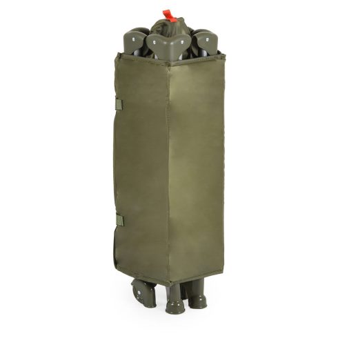 UNO utazóágy 1 szintes zippes kibújóval ZÖLD 