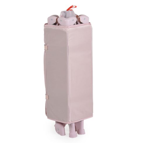 UNO utazóágy 1 szintes zippes kibújóval PINK 