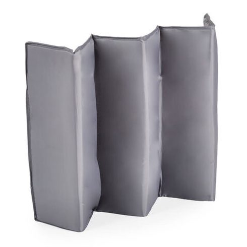 UNO utazóágy1 szintes zippes kibújóval SZÜRKE