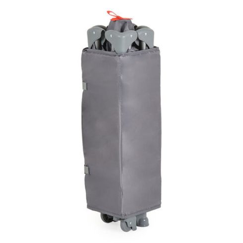 UNO utazóágy1 szintes zippes kibújóval SZÜRKE