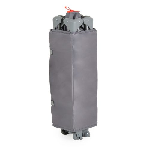 UNO utazóágy1 szintes zippes kibújóval SZÜRKE