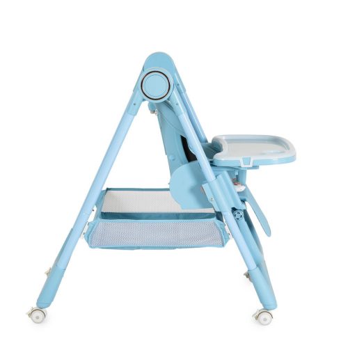 SURPRISE etetőszék szilikon tányérral, előkével VKÉK