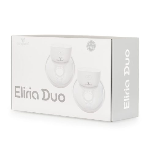 ELIRIA DUO kéz nélküli mellszívó pulóver alá 2 tartályos FEHÉR