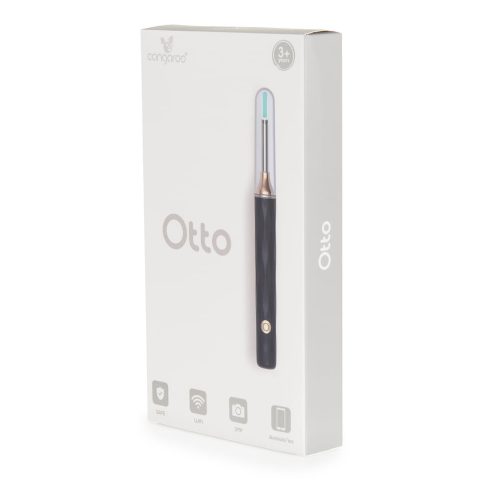 OTTO fültisztító kamerás, LED lámpával és tisztitófejekkel