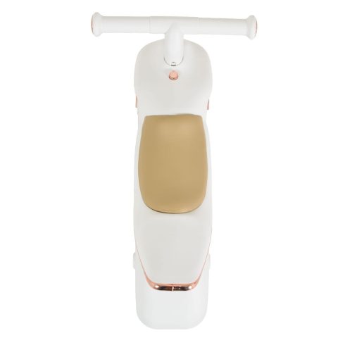 MINI CRUZE futóbicikli, ráülős járgány, kismotor, zenélő, óriás kerekekkel FEHÉR