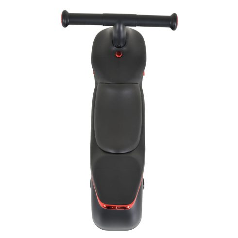 MINI CRUZE futóbicikli, ráülős járgány, kismotor,  zenélő, óriás kerekekkel FEKETE