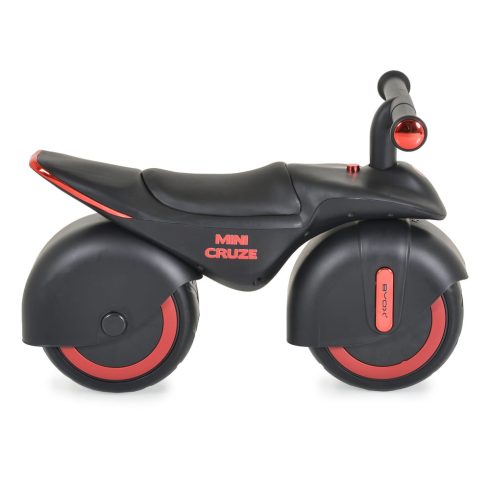 MINI CRUZE futóbicikli, ráülős járgány, kismotor,  zenélő, óriás kerekekkel FEKETE