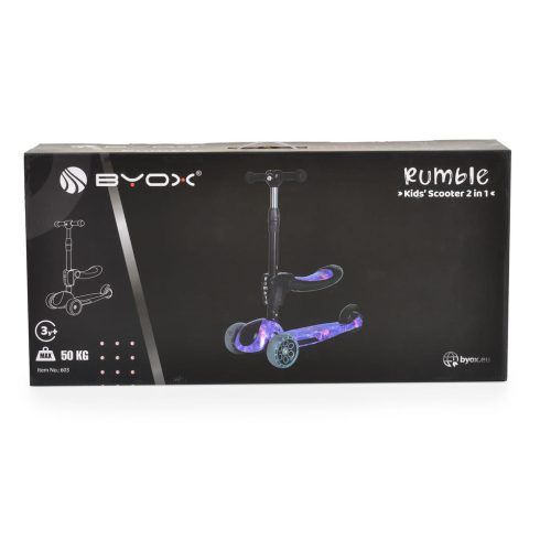 RUMBLE roller ráülős, átalakítható SZÍNES/FEKETE