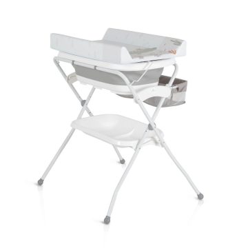   COMO összecsukható kád állvánnyal és pelenkázóval SZÜRKE