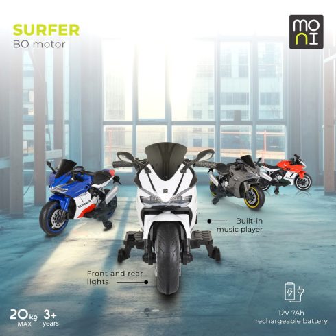 BO Surfer elektromos motor, 20kg-ig, 2 motoros KÉK