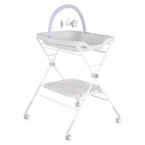 CROCO multifunkciós, összecsukható pelenkázó asztal SZÜRKE