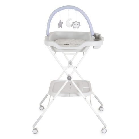 CROCO multifunkciós, összecsukható pelenkázó asztal SZÜRKE