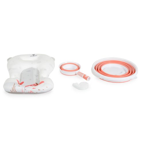 BALENA összecsukható kád vödrökkel, párnával kiegészítőkkel KORAL