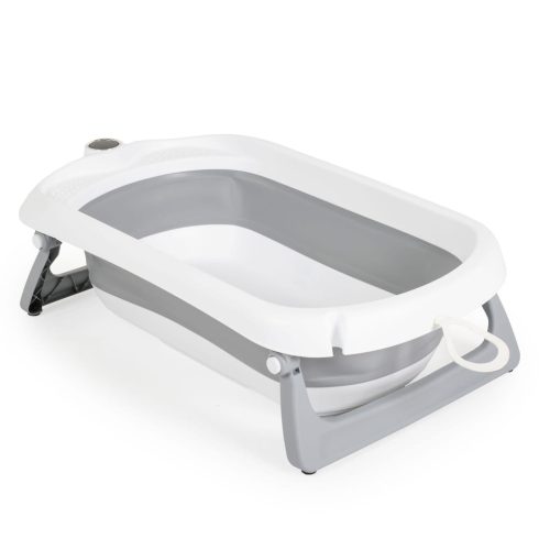 BALENA összecsukható kád vödrökkel, párnával kiegészítőkkel SZÜRKE