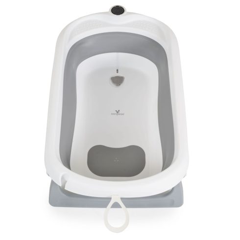 BALENA összecsukható kád vödrökkel, párnával kiegészítőkkel SZÜRKE