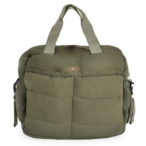 SOLANA kismama válltáska SÖTÉTZÖLD