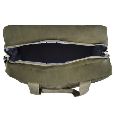 SOLANA kismama válltáska SÖTÉTZÖLD