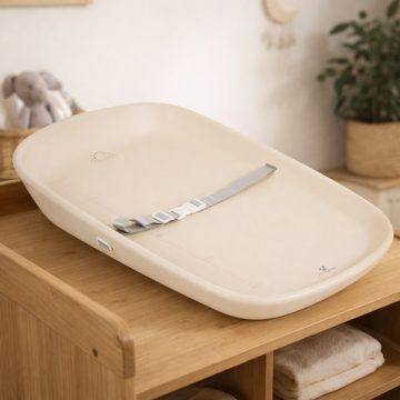 NUVIA pelenkázó alátét szilikon BÉZS