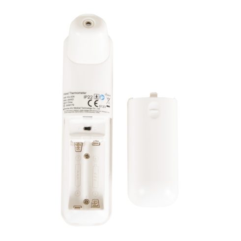 THEO infrás hőmérő érintésmentes LEDes, elemes