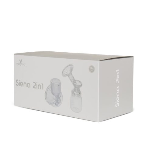SIENA elektromos és kéz nélküli mellszívó 2in1, tölthető, 210ml
