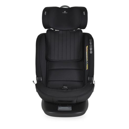 GTS prémium autós ülés 40-150cm SPS, 360fokban forgatható FEKETE