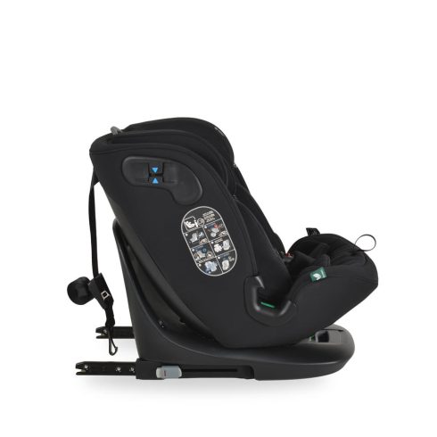 GTS prémium autós ülés 40-150cm SPS, 360fokban forgatható FEKETE