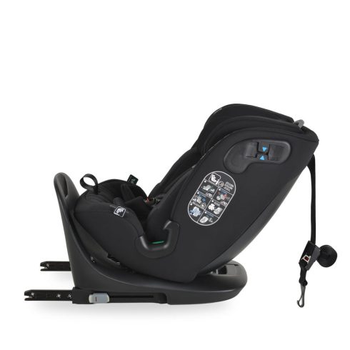 GTS prémium autós ülés 40-150cm SPS, 360fokban forgatható FEKETE