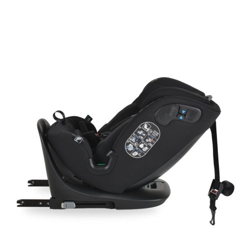 GTS prémium autós ülés 40-150cm SPS, 360fokban forgatható FEKETE