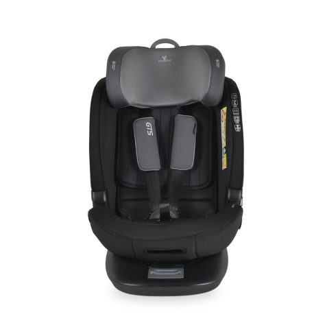 GTS prémium autós ülés 40-150cm SPS, 360fokban forgatható SZÜRKE