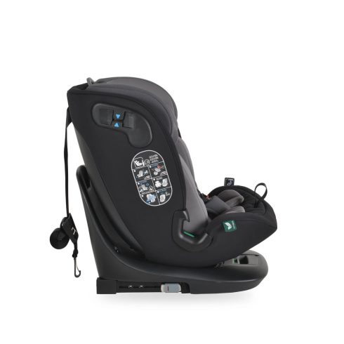 GTS prémium autós ülés 40-150cm SPS, 360fokban forgatható SZÜRKE